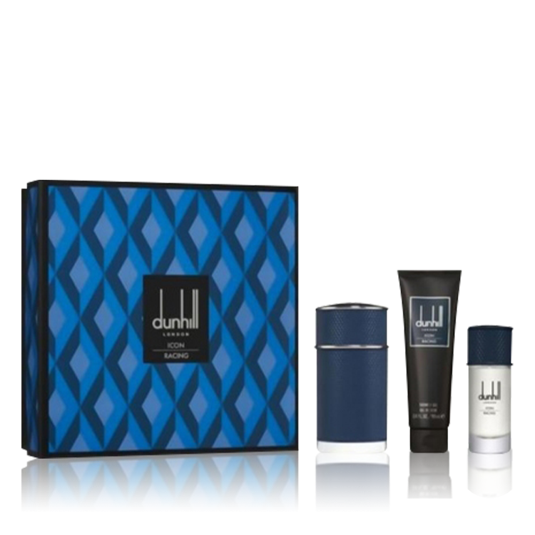 Dunhill Icon Racing Blue Set (EDP 100 ml + 30 ml + Shower Gel 90 ml)