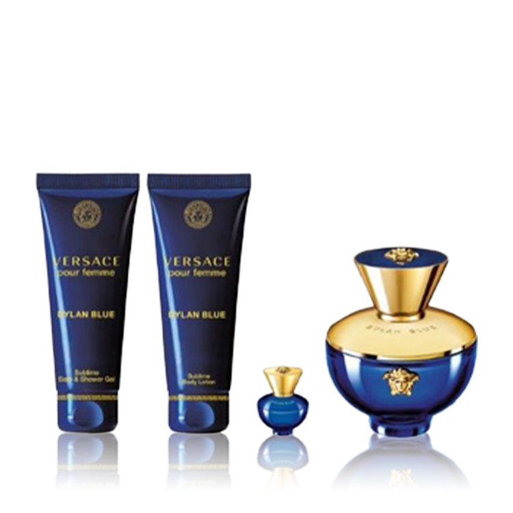 Versace Dylan Blue Gift Set - 4 Pieces