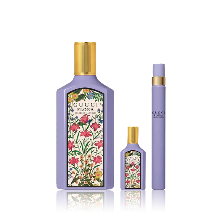 Gucci Flora Gorgeous Magnolia Gift Set - (EDP 100 + EDP 10 + EDP 5 ml)