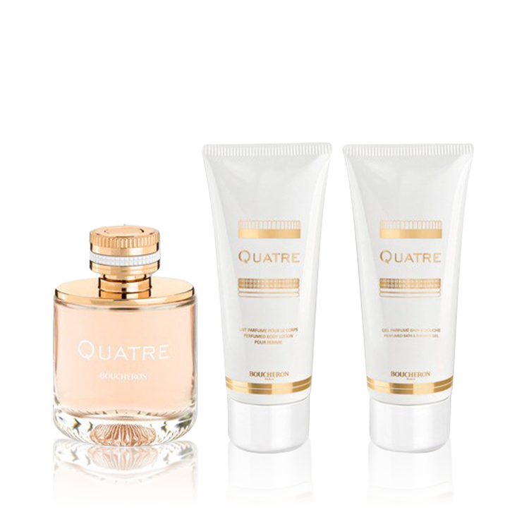 Boucheron Quatre Gift Set (EDP 100 ml+ Body Lotion 100 ml + Bath & Shower Gel 100 ml)
