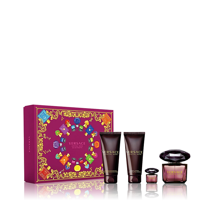 Versace Crystal Noir Gift Set - Eau De Toilette for Women