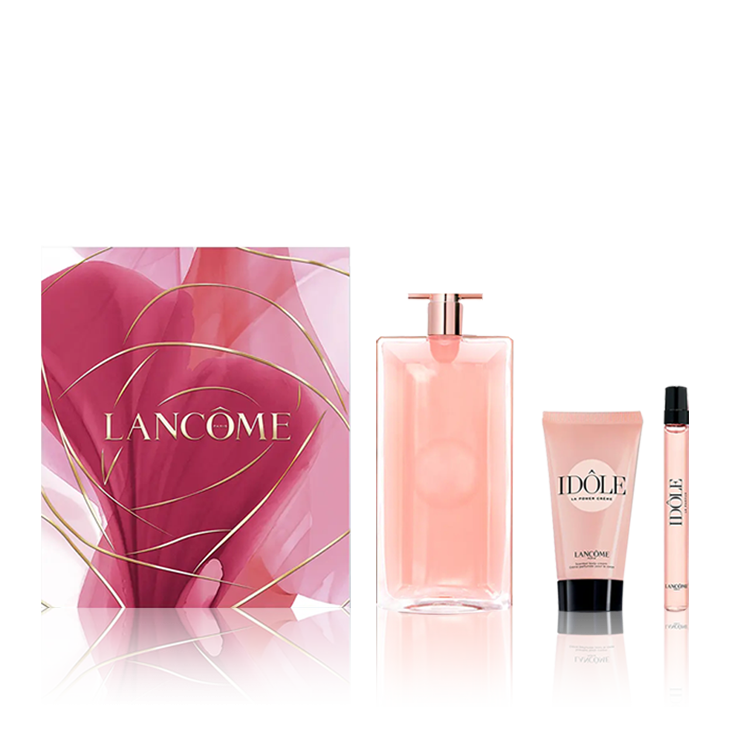 Lancome Idôle Gift Set - (EDP 100 ml + EDP 10 ml + Cream 50 ml)